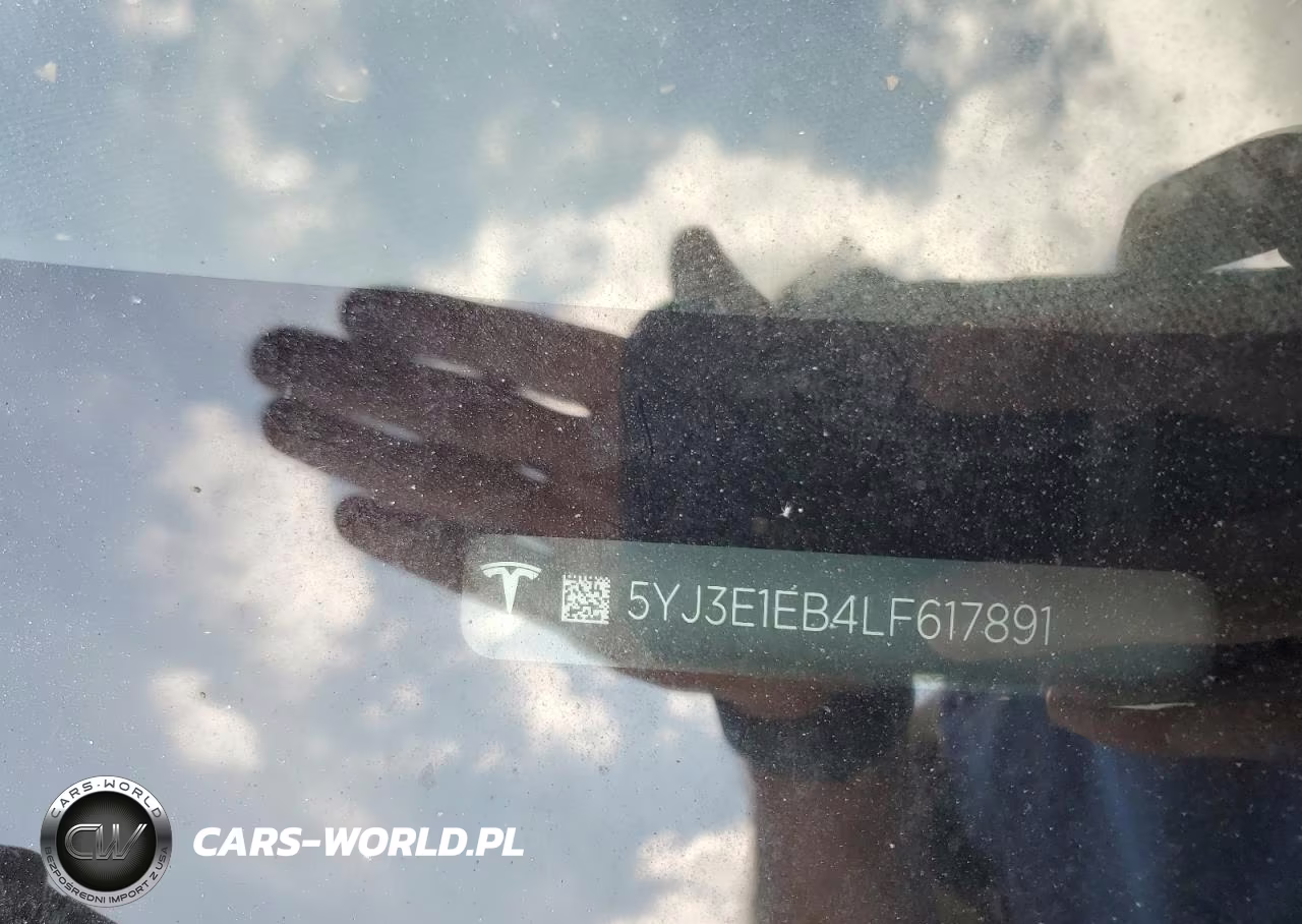 2020 Tesla Model 3 VIN:5YJ3E1EB4LF617891 - 12