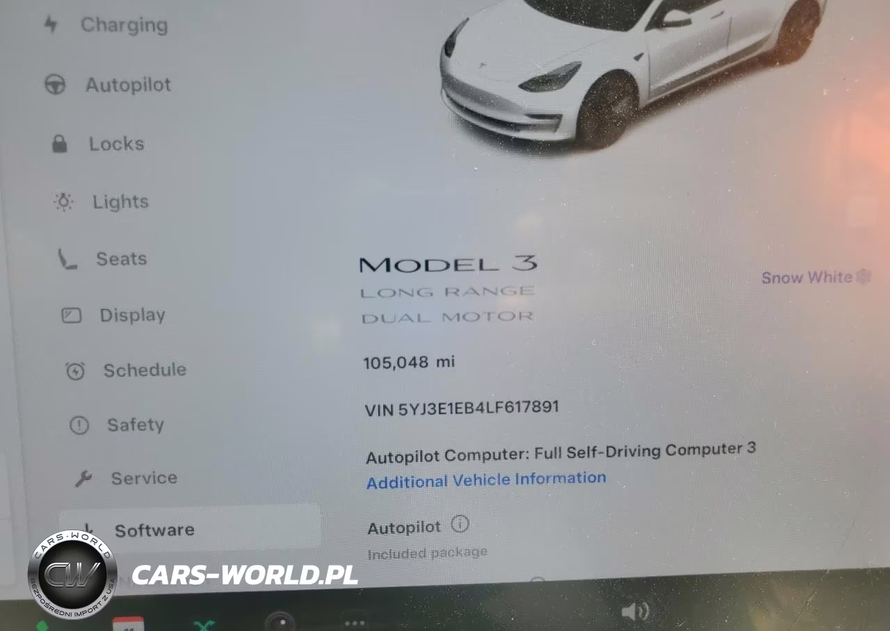 2020 Tesla Model 3 VIN:5YJ3E1EB4LF617891 - 9
