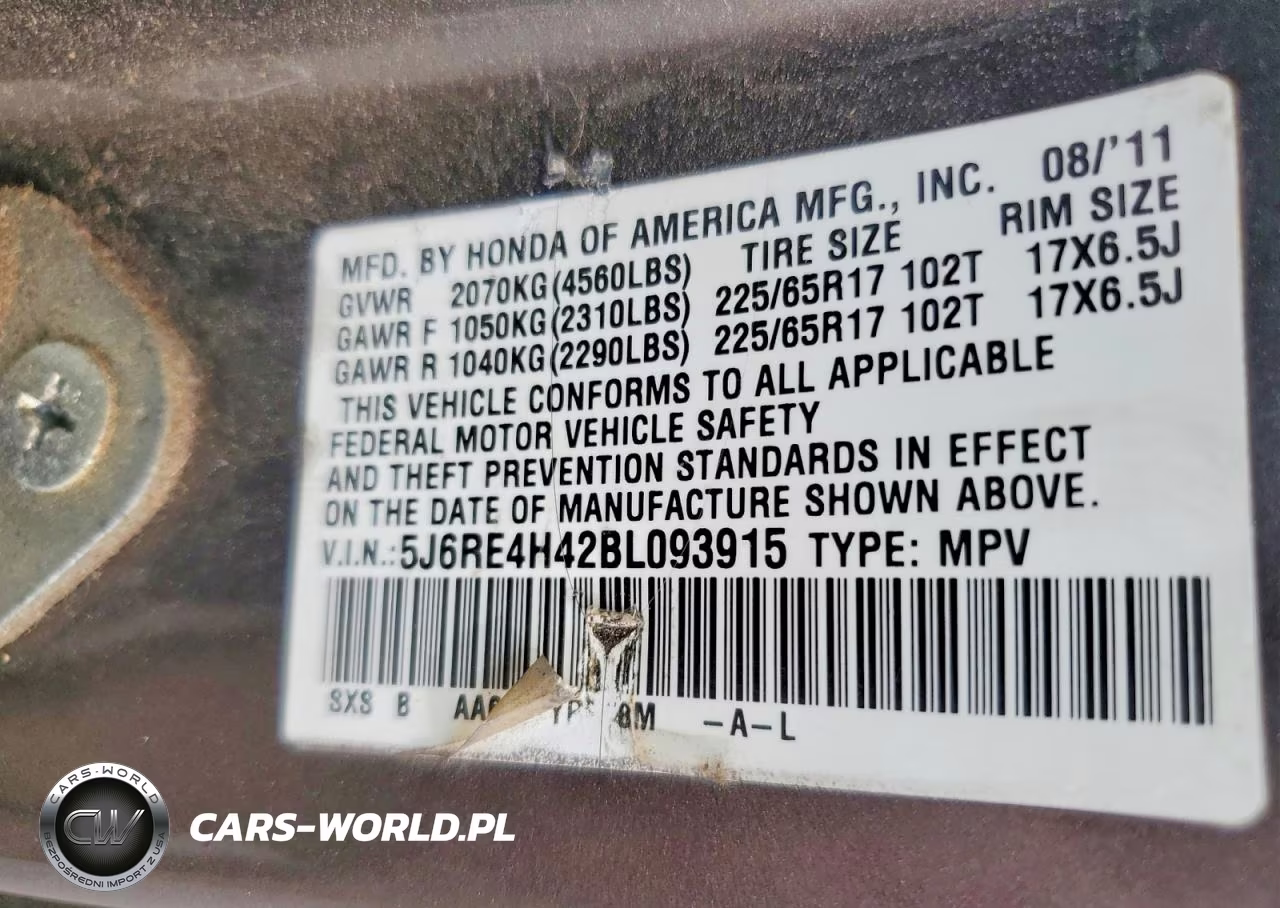 2011 Honda Cr-V Se VIN:5J6RE4H42BL093915 - 13