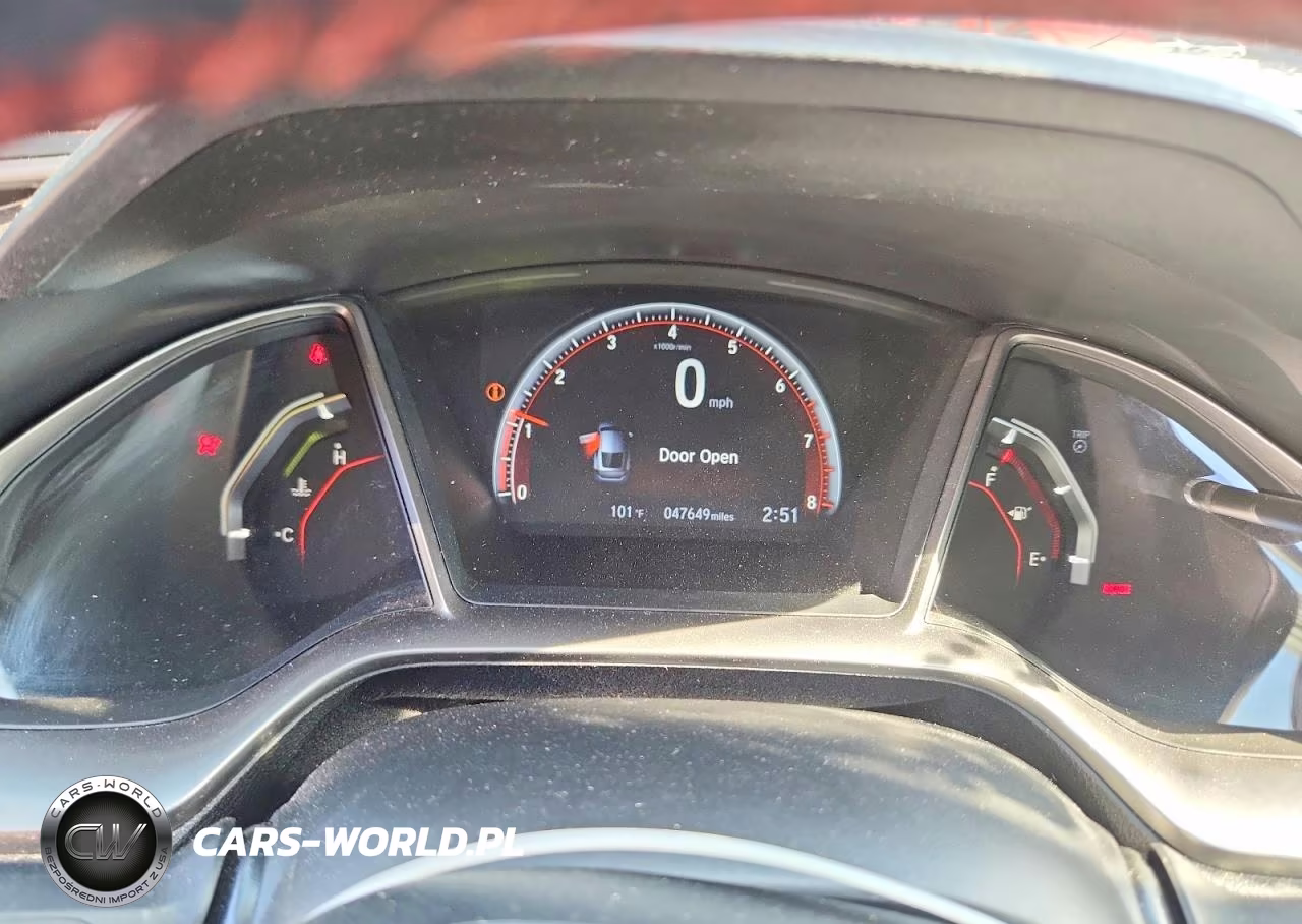 2019 Honda Civic Si VIN:2HGFC3A57KH750833 - 9