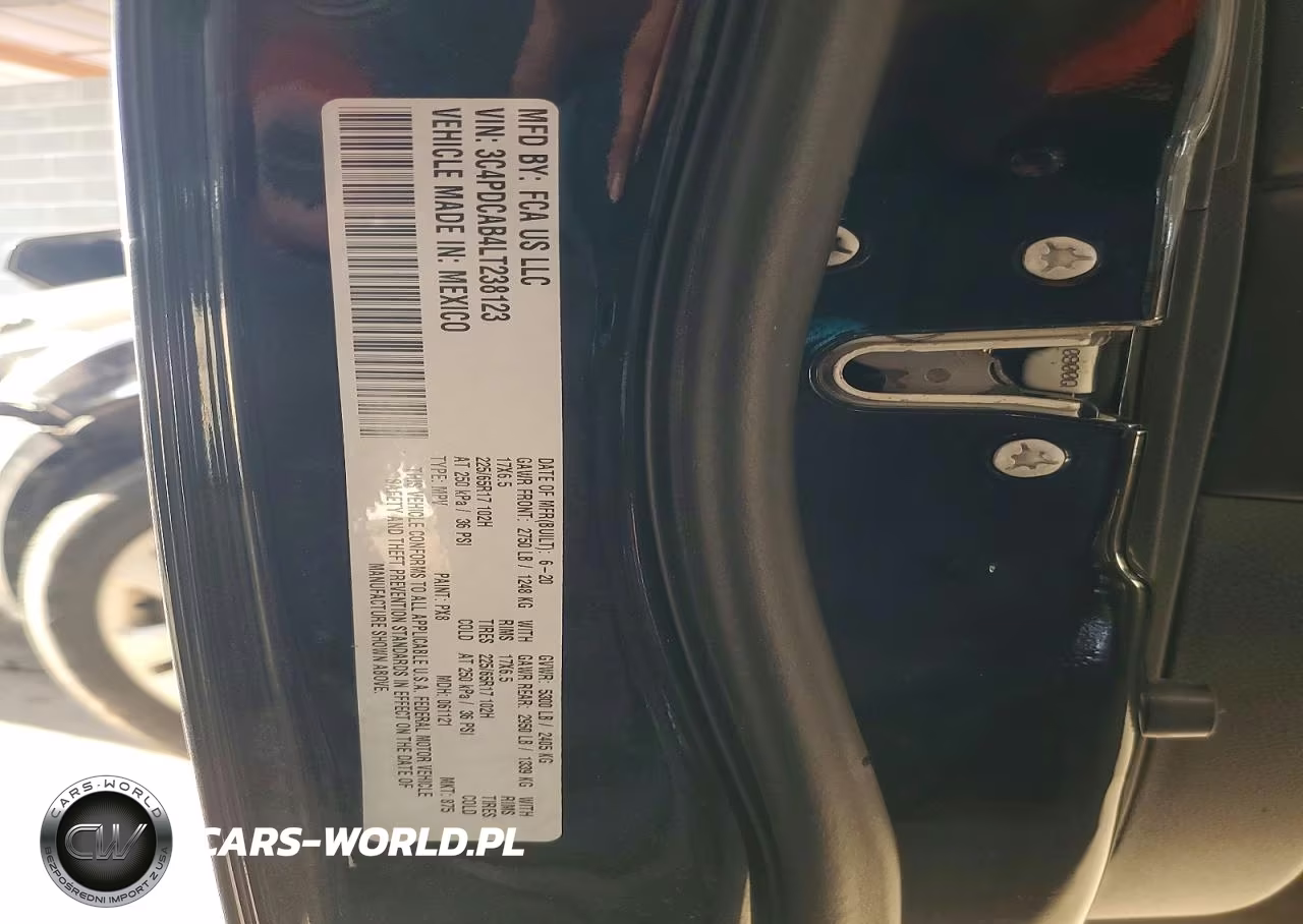 2020 Dodge Journey Se VIN:3C4PDCAB4LT238123 - 12