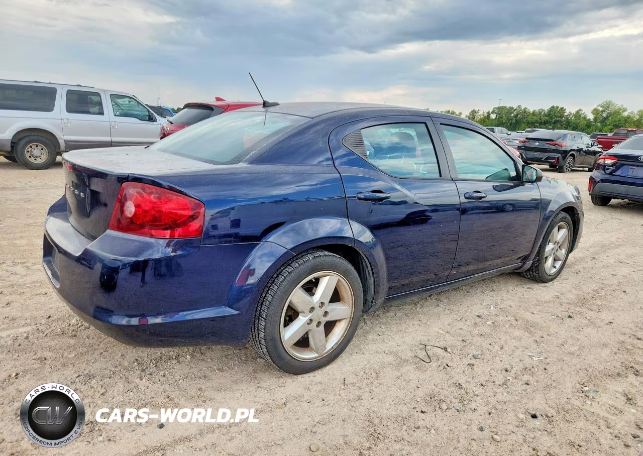 2014 Dodge Avenger Se VIN:1C3CDZABXEN138455 - 3