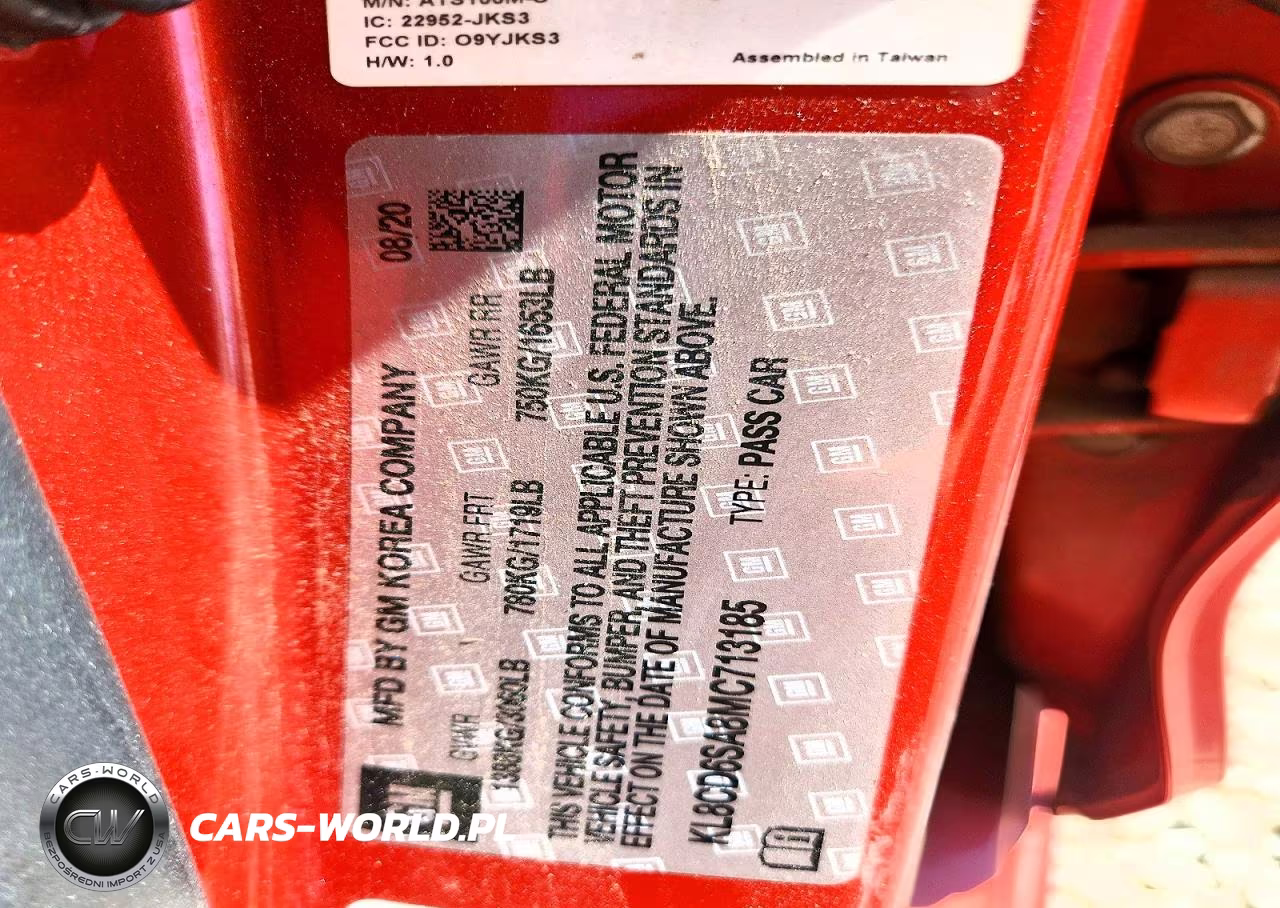 2021 Chevrolet Spark 1Lt VIN:KL8CD6SA8MC713185 - 13