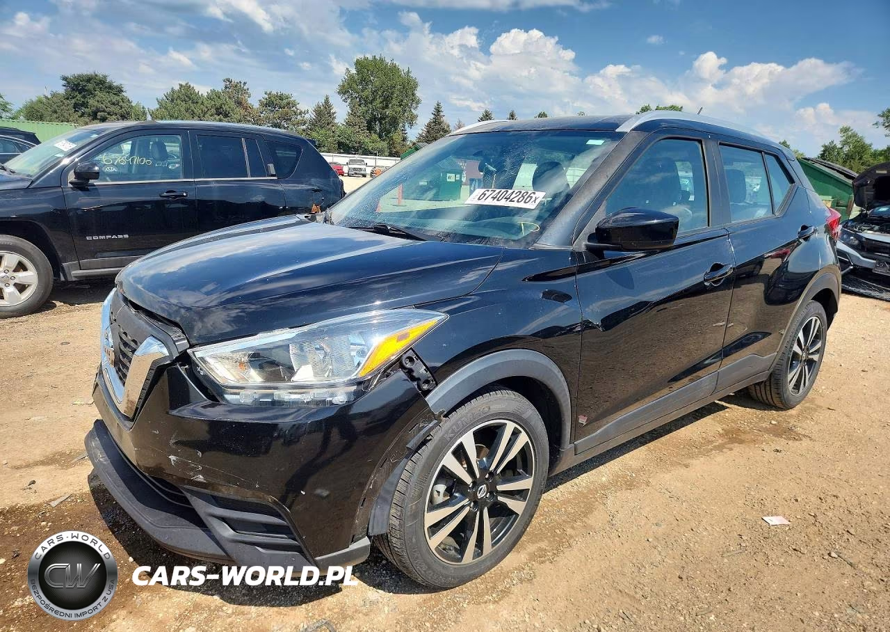 2019 Nissan Kicks Sv VIN:3N1CP5CU6KL534181 - 1