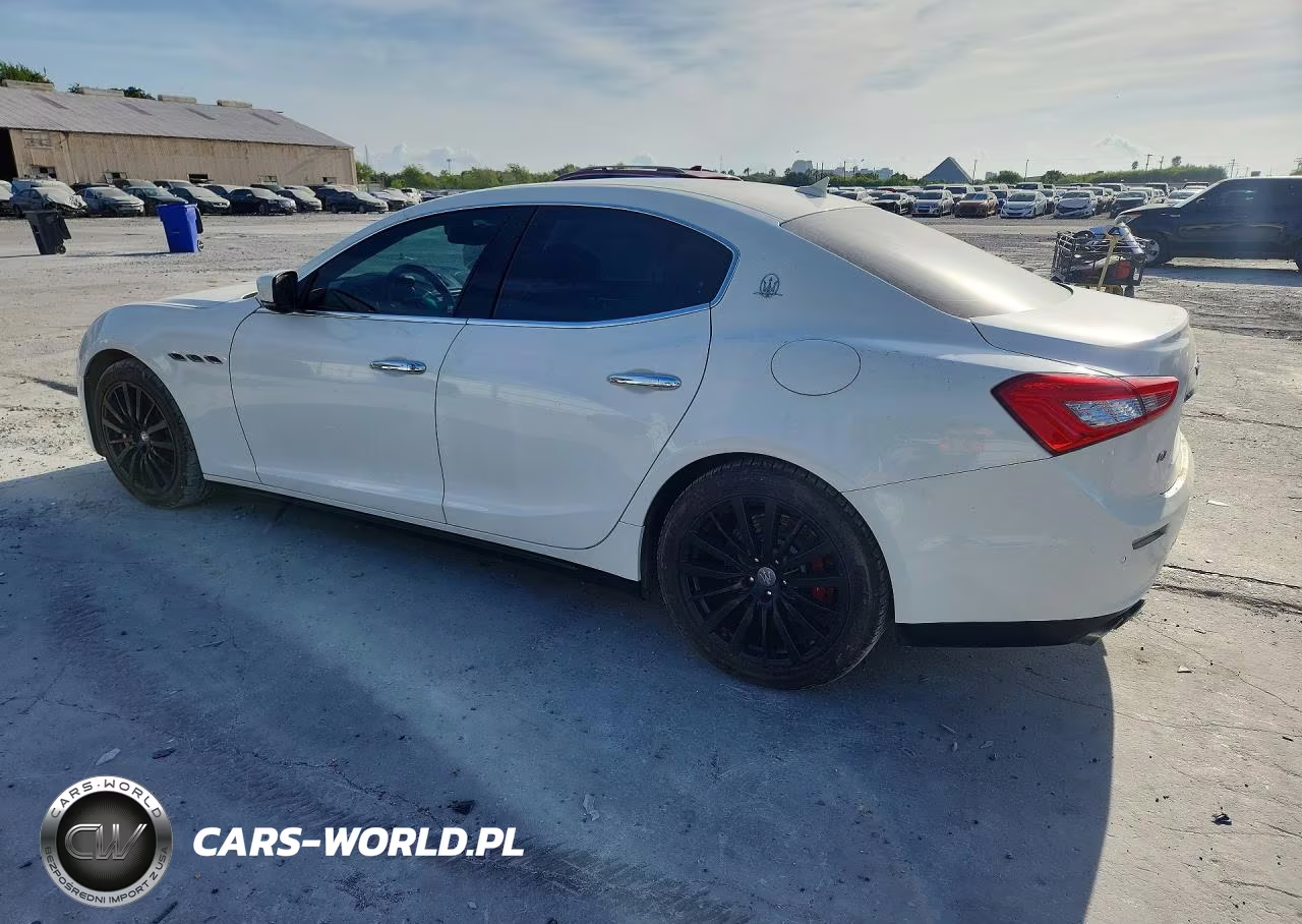 2014 Maserati Ghibli S VIN:ZAM57RTAXE1106530 - 2