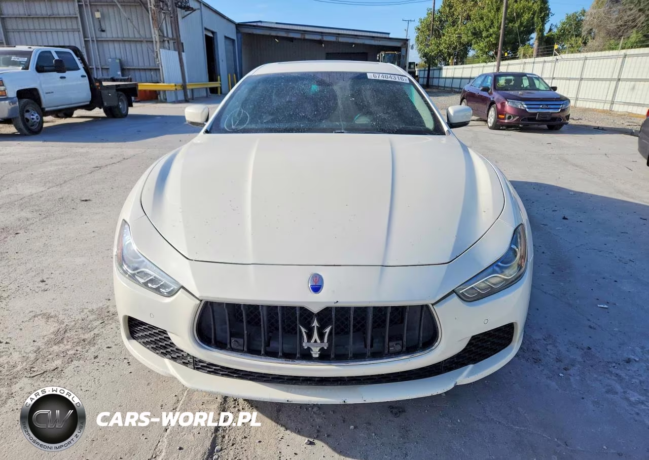 2014 Maserati Ghibli S VIN:ZAM57RTAXE1106530 - 5