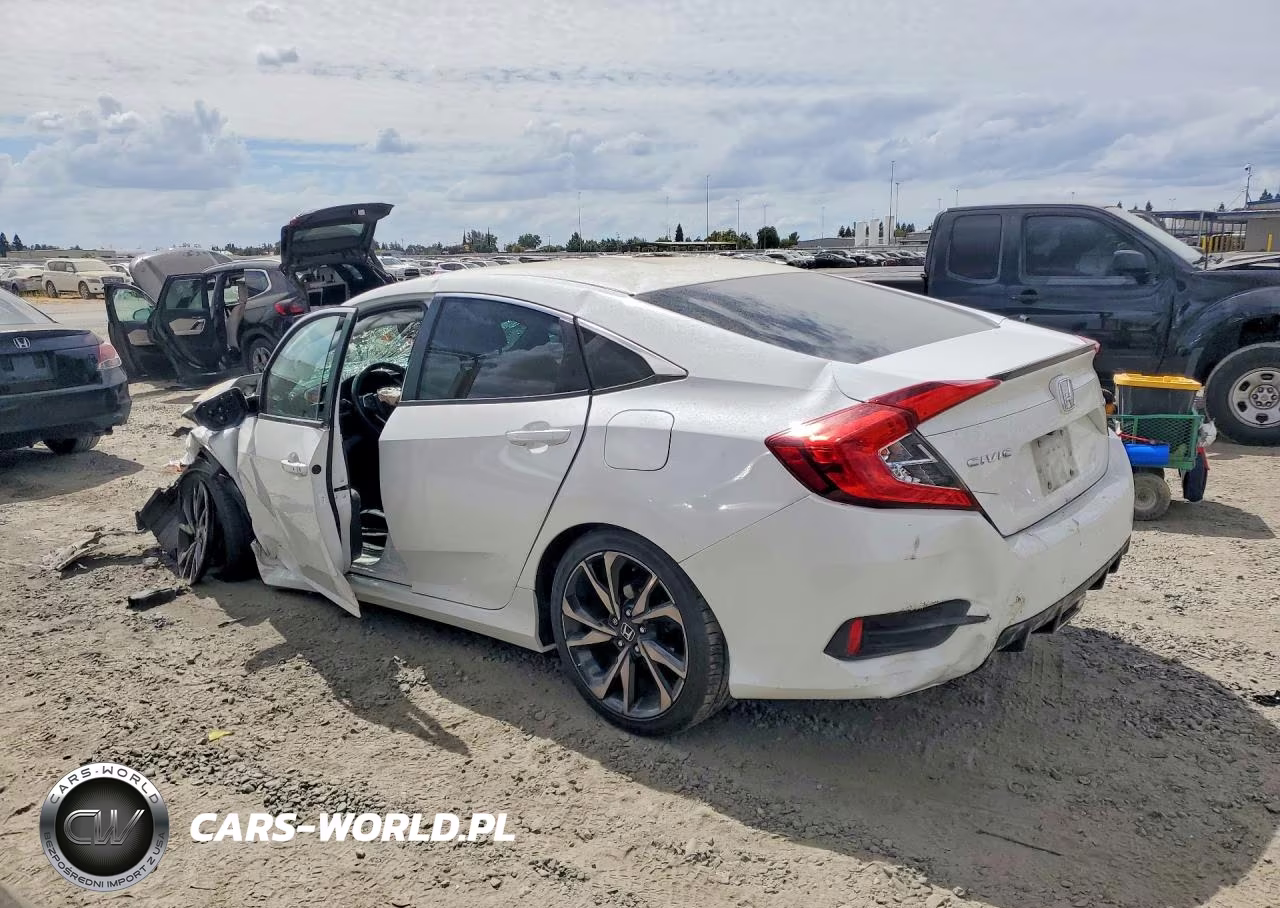 2019 Honda Civic Sport VIN:2HGFC2F87KH530332 - 2