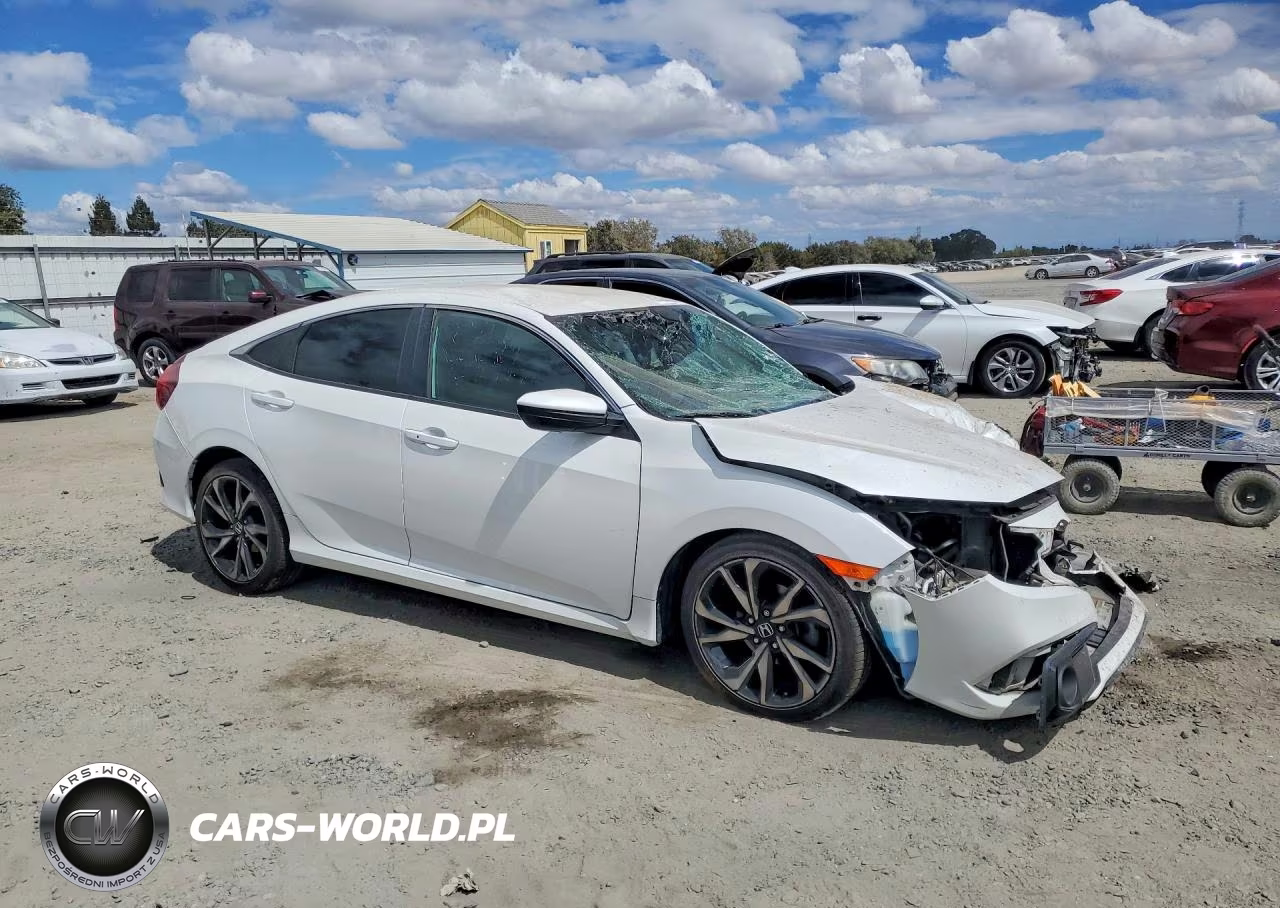 2019 Honda Civic Sport VIN:2HGFC2F87KH530332 - 4