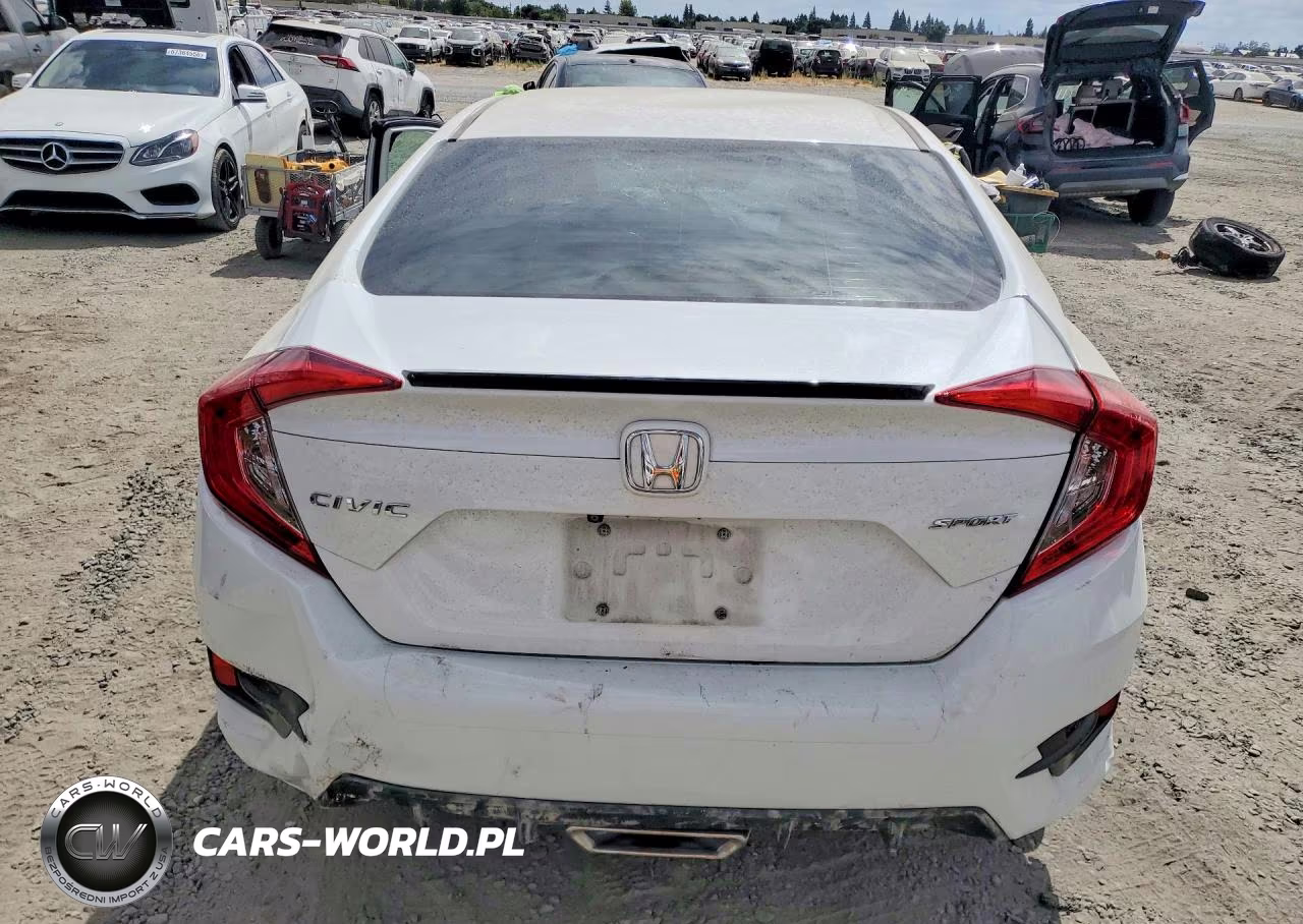 2019 Honda Civic Sport VIN:2HGFC2F87KH530332 - 6