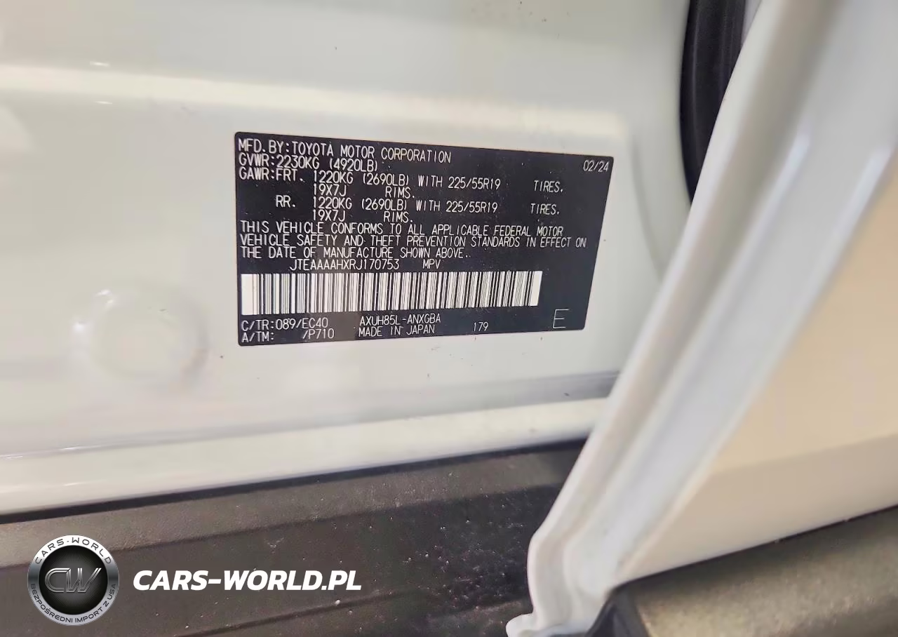 2024 Toyota Venza Xle VIN:JTEAAAAHXRJ170753 - 13