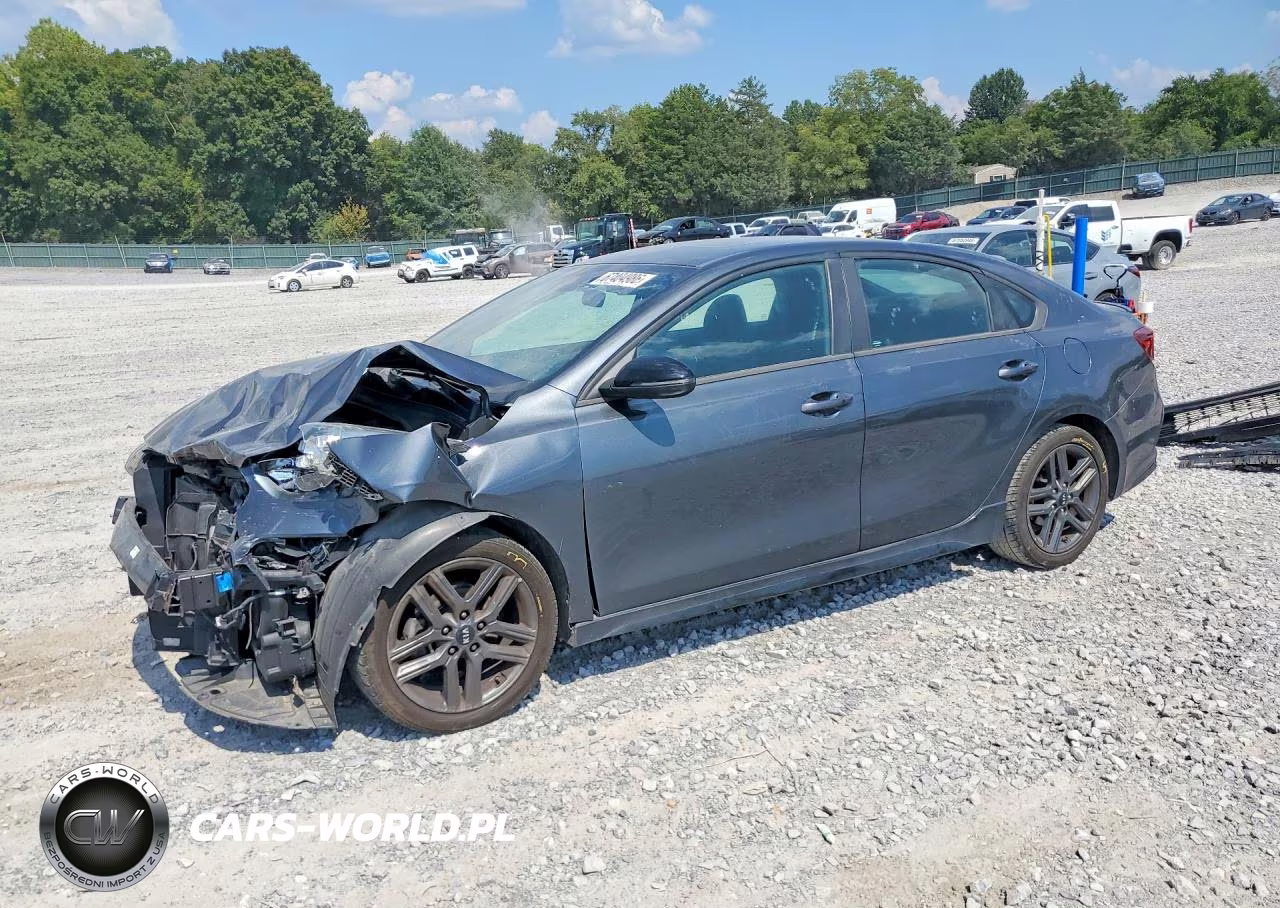2021 Kia Forte Gt Line VIN:3KPF34AD9ME399143 - 1