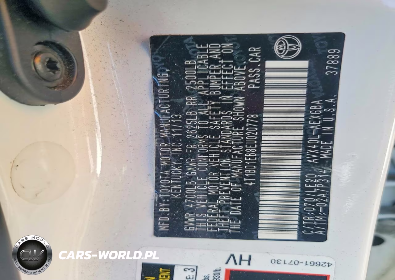 2014 Toyota Avalon Hybrid Xle Touring VIN:4T1BD1EB8EU020778 - 12