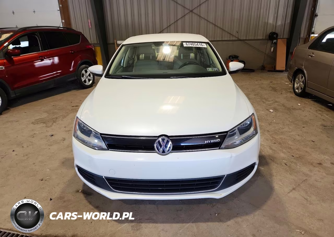 2013 Volkswagen Jetta Hybrid VIN:3VW637AJXDM284156 - 5