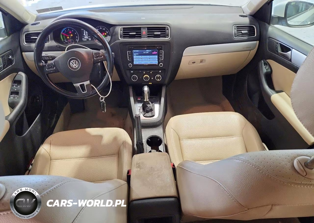 2013 Volkswagen Jetta Hybrid VIN:3VW637AJXDM284156 - 8