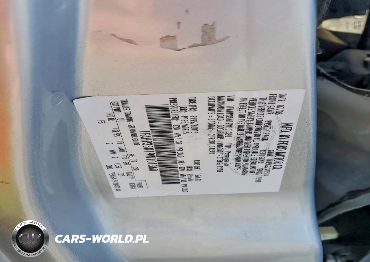 2009 Ford Focus Se VIN:1FAHP35N19W101360 - 12