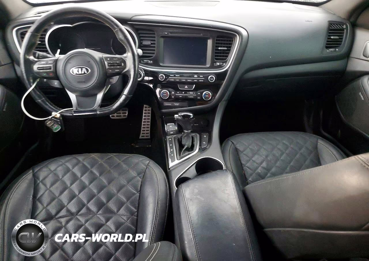 2015 Kia Optima Sx VIN:5XXGR4A62FG373644 - 8