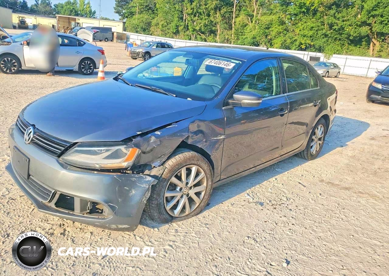 2013 Volkswagen Jetta Se VIN:3VWDX7AJ6DM408449 - 1