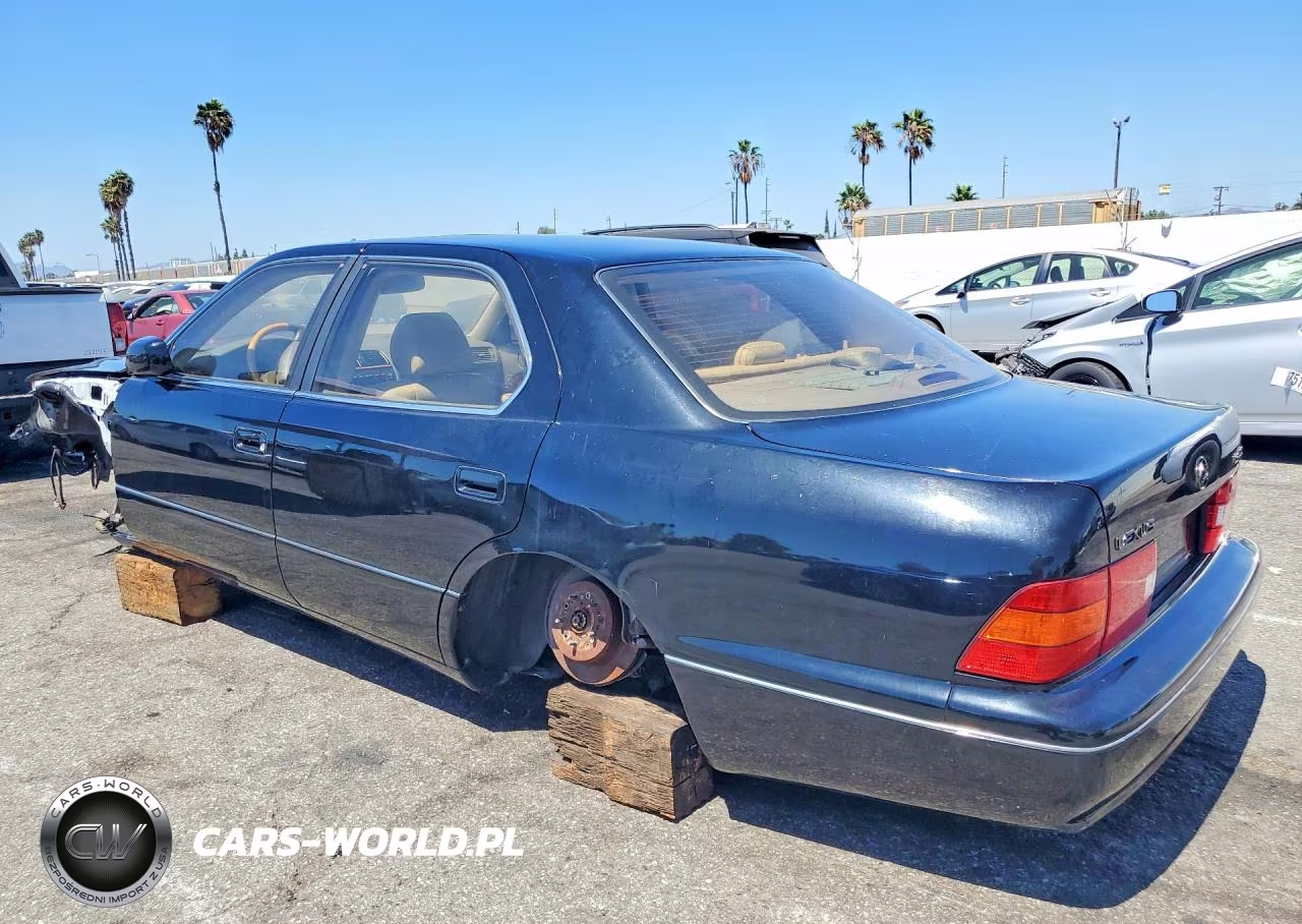 2000 Lexus Ls 400 VIN:JT8BH28F7Y0176236 - 2