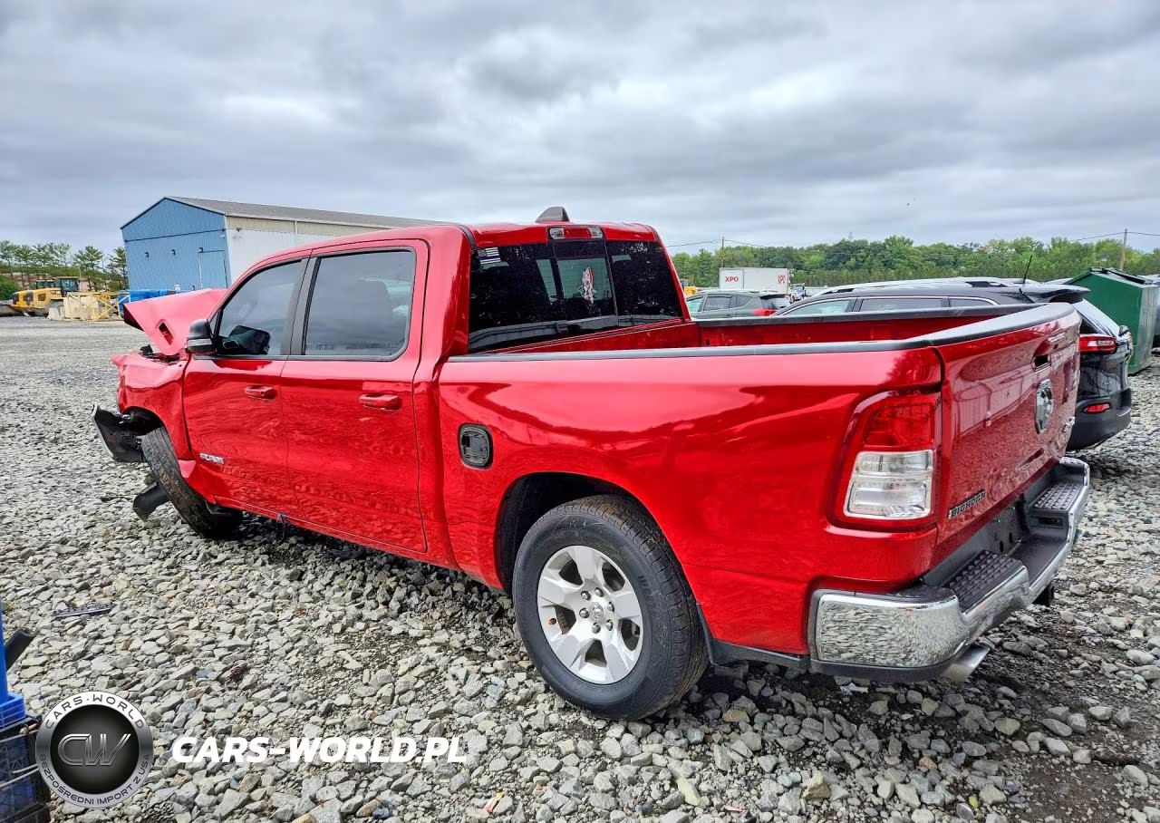 2021 Ram 1500 Big Horn-Lone Star VIN:1C6SRFFTXMN701910 - 2