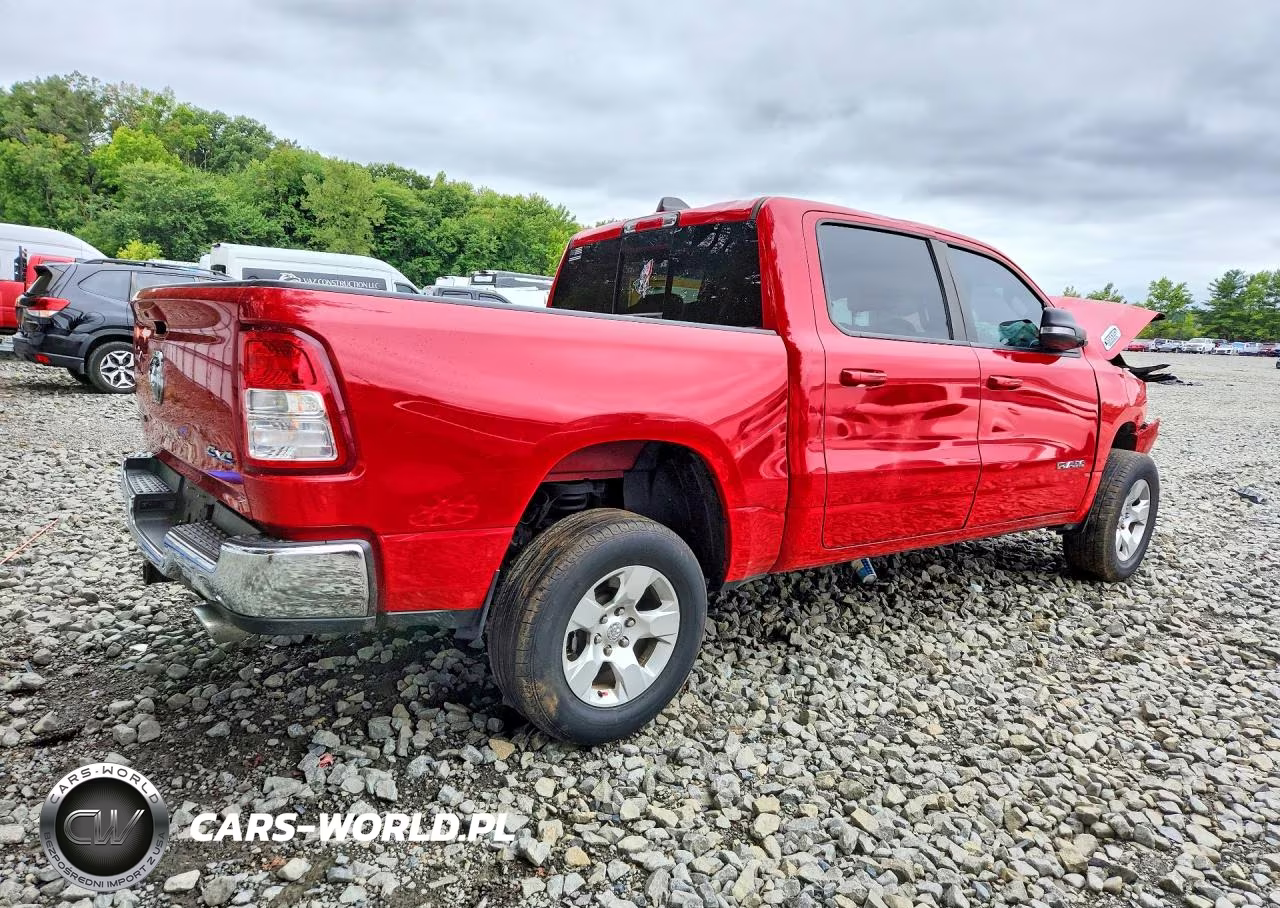 2021 Ram 1500 Big Horn-Lone Star VIN:1C6SRFFTXMN701910 - 3