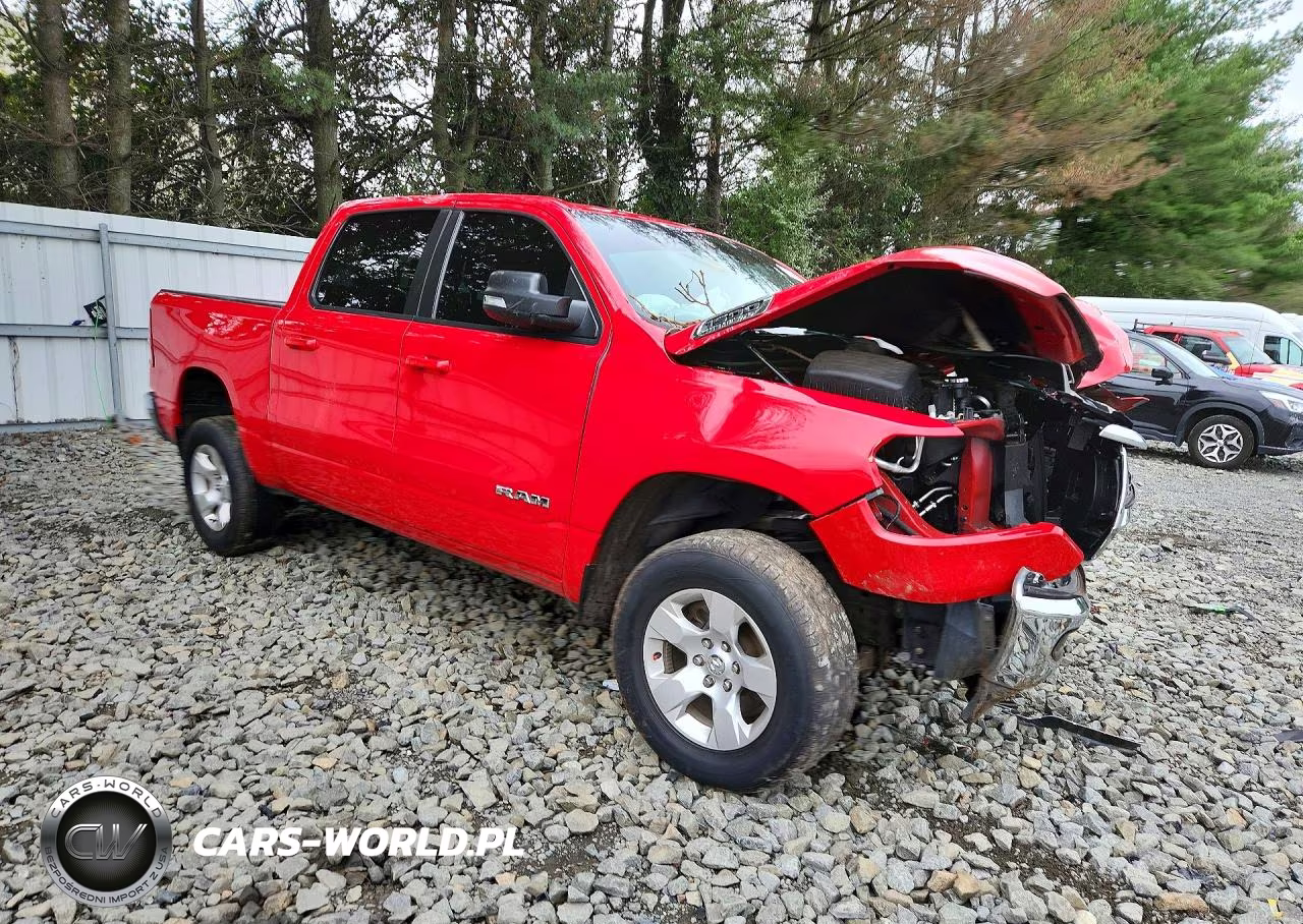 2021 Ram 1500 Big Horn-Lone Star VIN:1C6SRFFTXMN701910 - 4