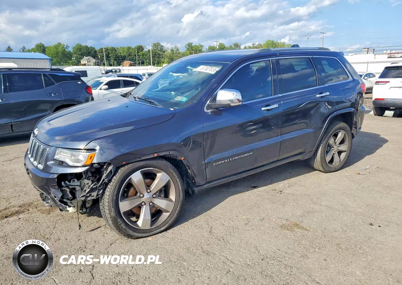 2016 Jeep Grand Cherokee Overland VIN:1C4RJFCG2GC377695 - 1
