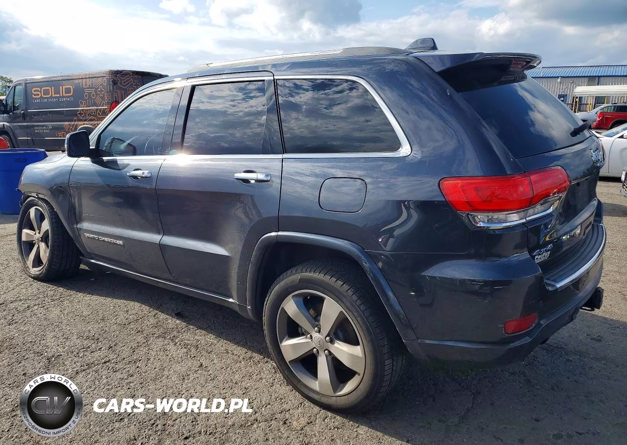 2016 Jeep Grand Cherokee Overland VIN:1C4RJFCG2GC377695 - 2