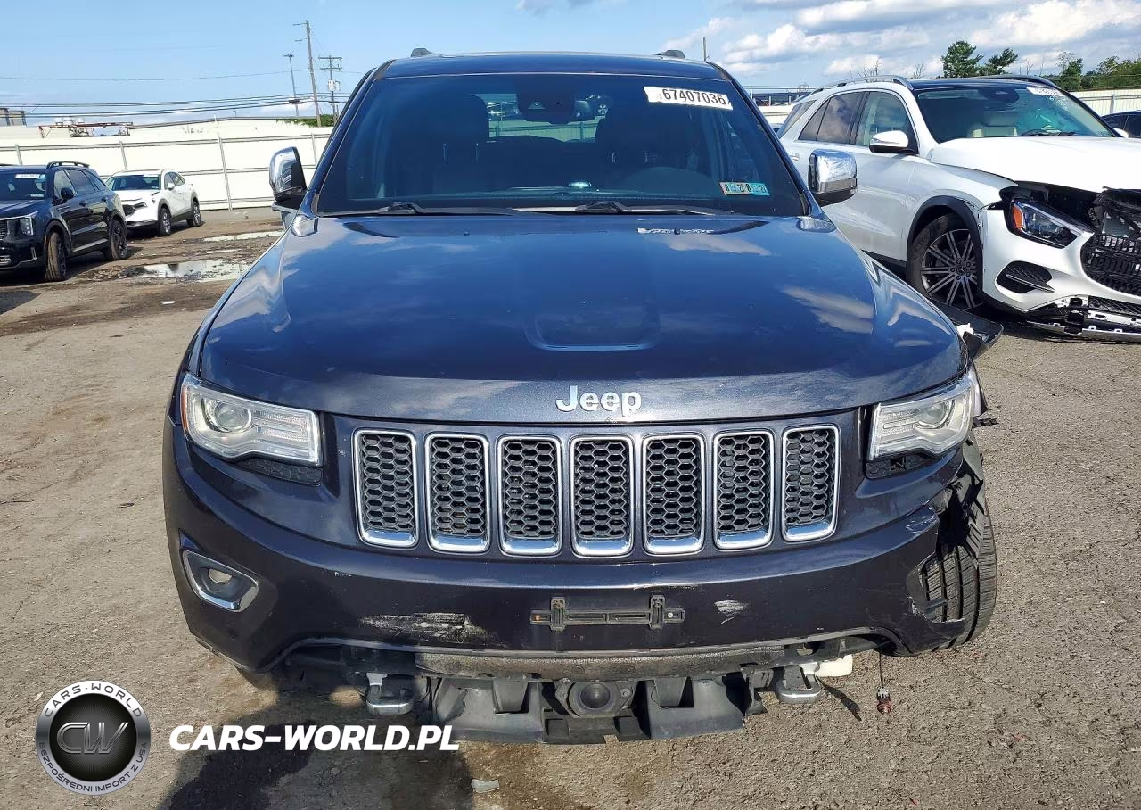 2016 Jeep Grand Cherokee Overland VIN:1C4RJFCG2GC377695 - 5