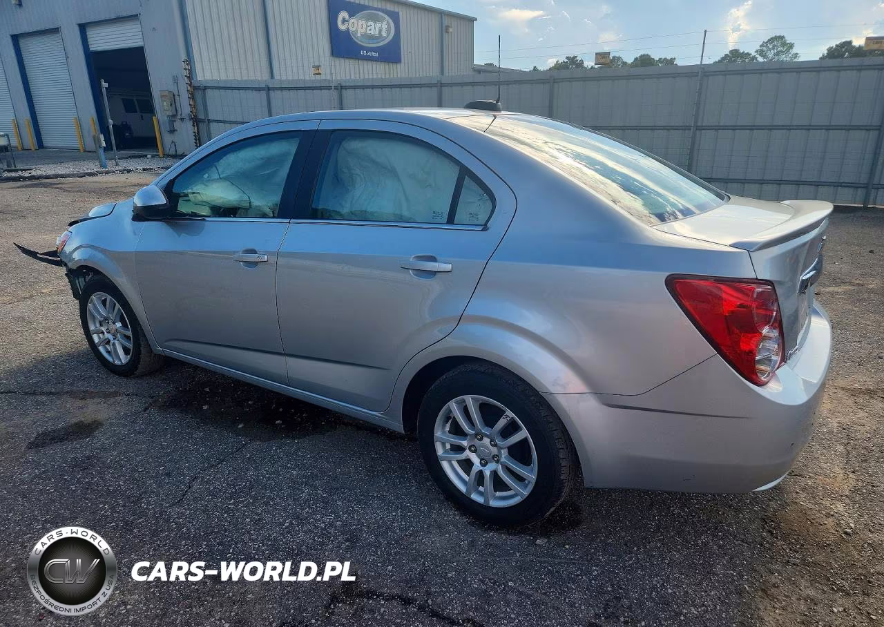 2016 Chevrolet Sonic Lt VIN:1G1JC5SH4G4169137 - 2