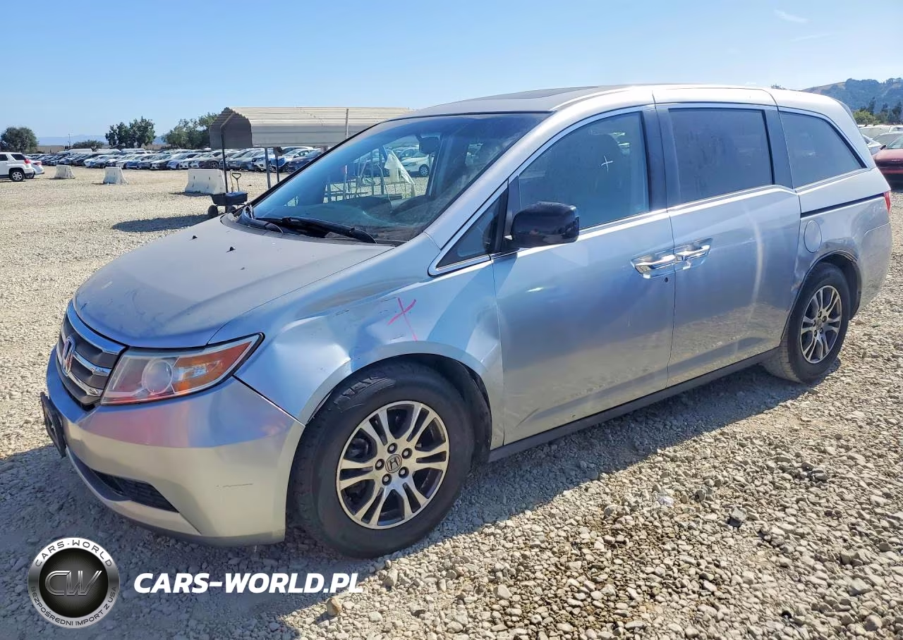 2011 Honda Odyssey Exl VIN:5FNRL5H65BB056802 - 1