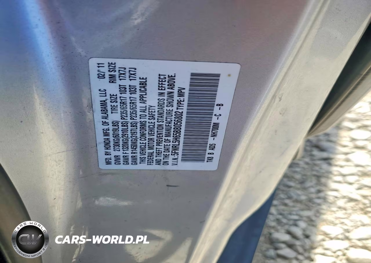 2011 Honda Odyssey Exl VIN:5FNRL5H65BB056802 - 13