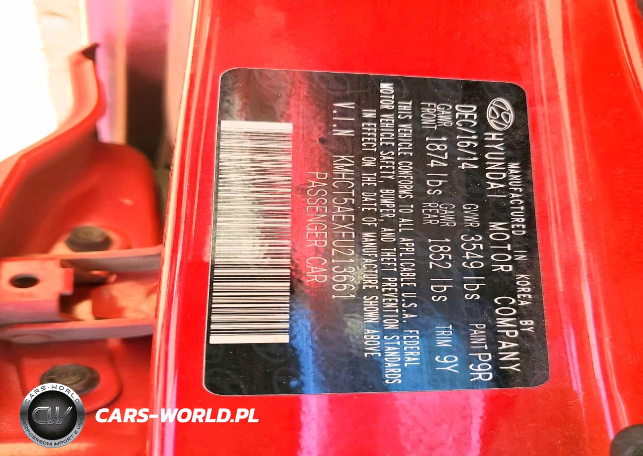 2015 Hyundai Accent Gs VIN:KMHCT5AEXFU213661 - 12