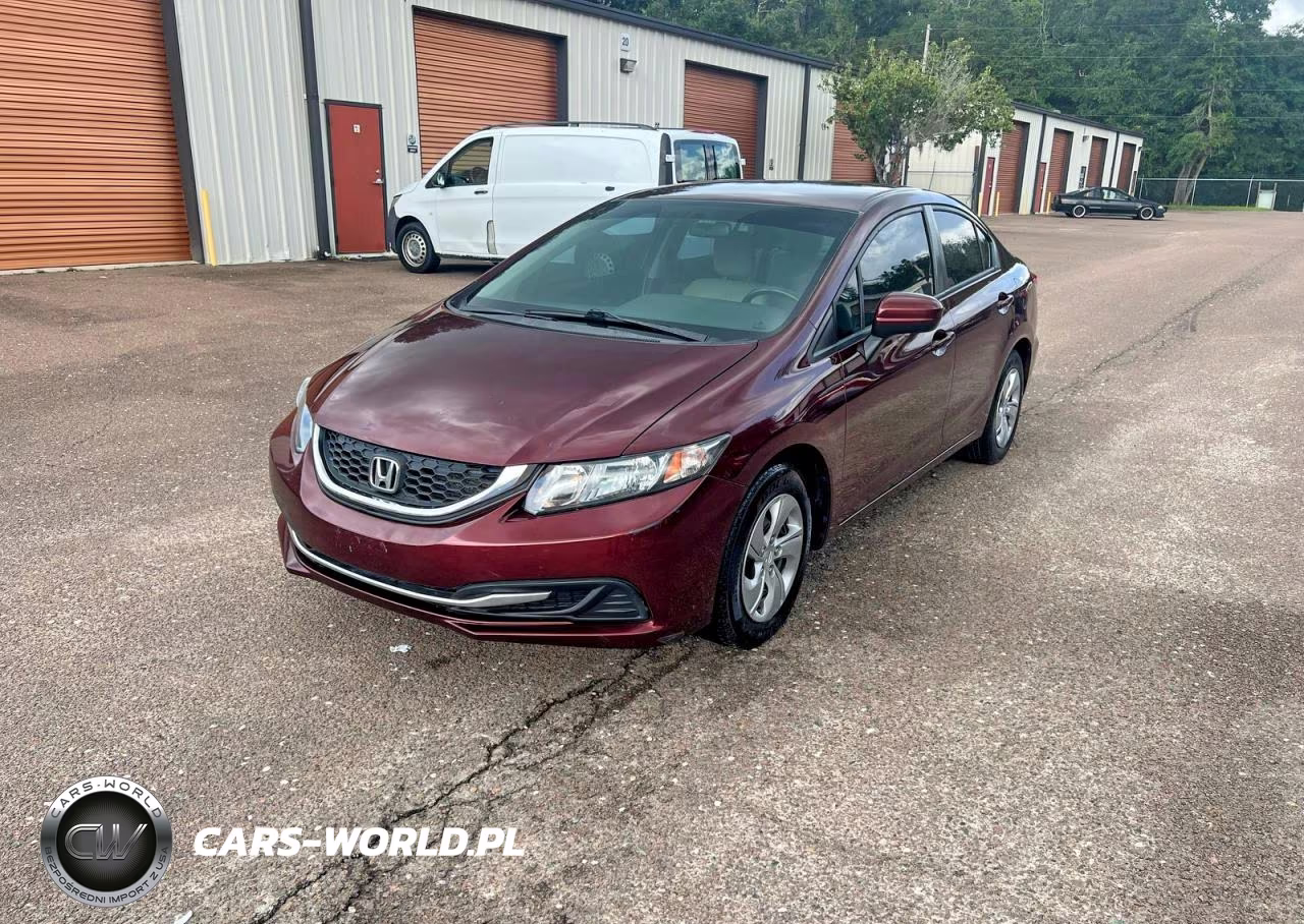 2014 Honda Civic Lx VIN:19XFB2F50EE041357 - 2
