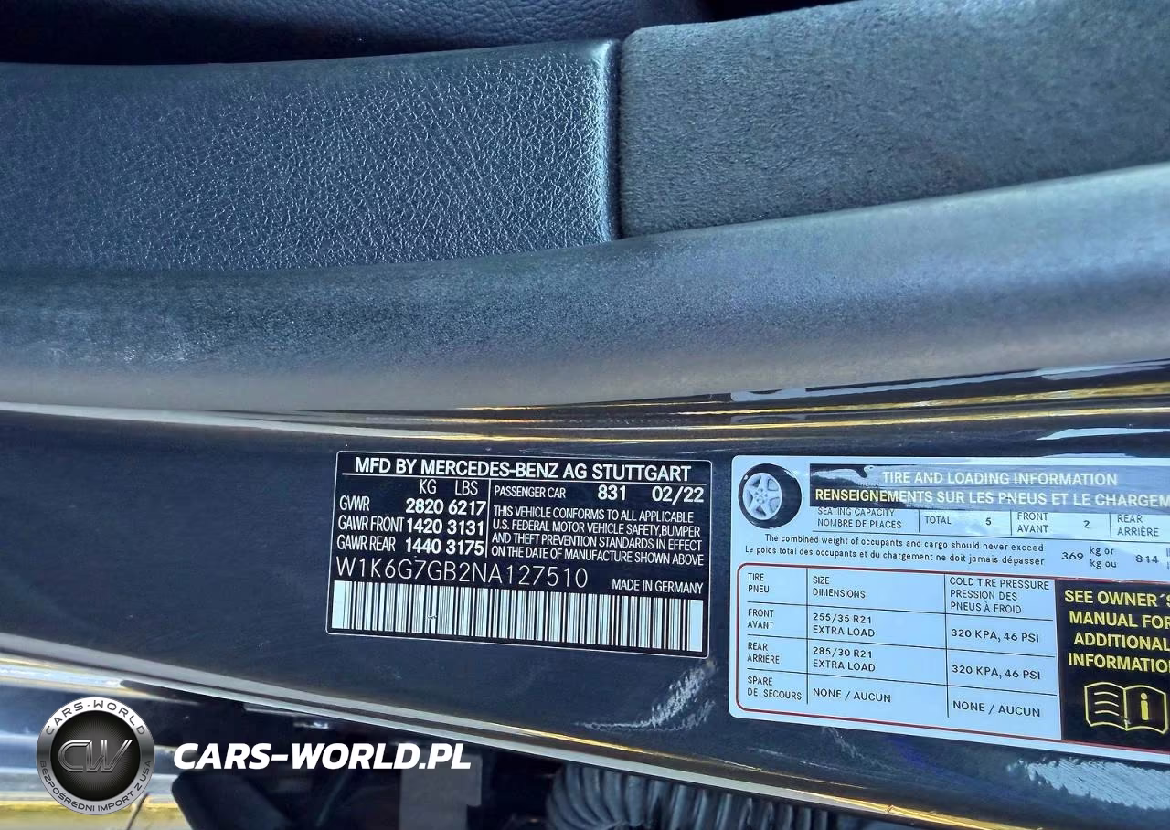 2022 Mercedes-Benz S 580 4Matic VIN:W1K6G7GB2NA127510 - 10