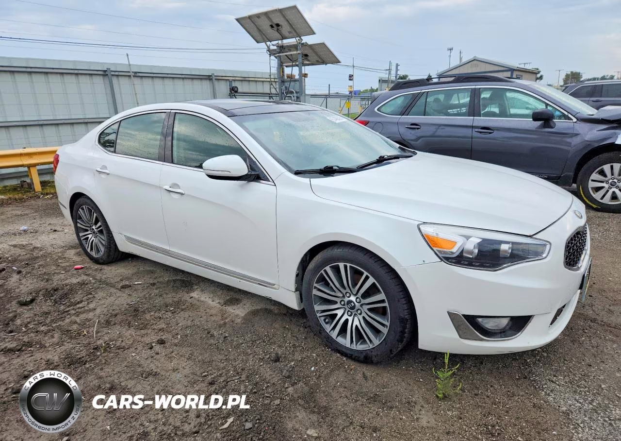 2014 Kia Cadenza Premium VIN:KNALN4D75E5121143 - 4
