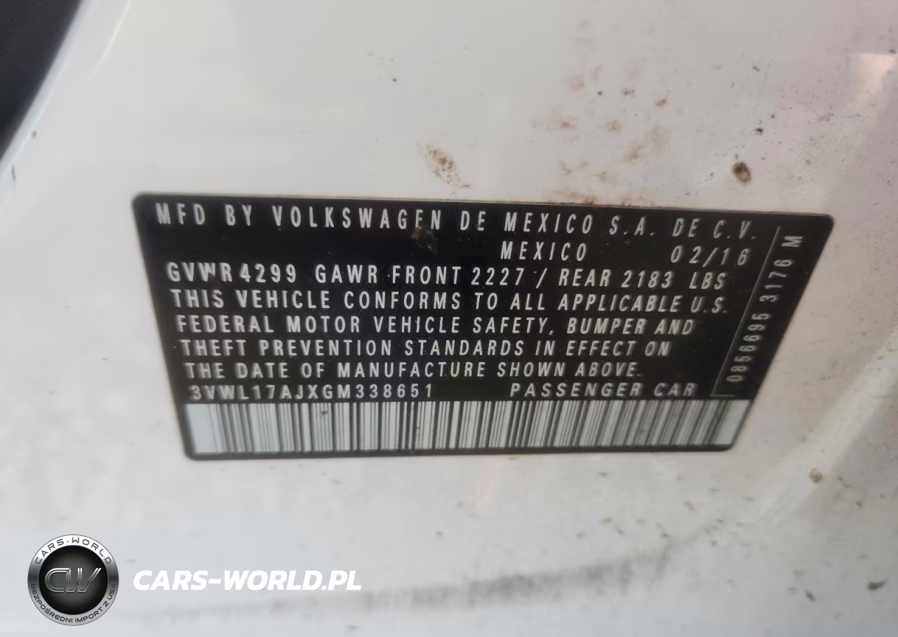 2016 Volkswagen Jetta Sel VIN:3VWL17AJXGM338651 - 12