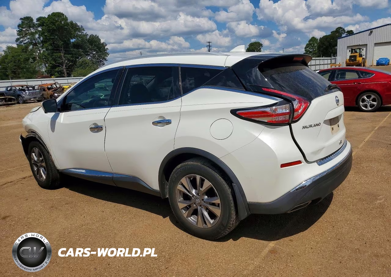 2018 Nissan Murano Sl VIN:5N1AZ2MG9JN129206 - 2