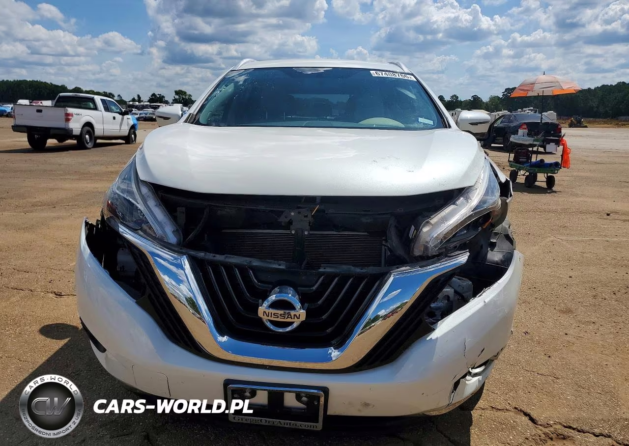 2018 Nissan Murano Sl VIN:5N1AZ2MG9JN129206 - 5