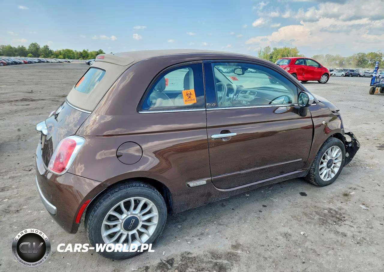 2013 Fiat 500 Lounge VIN:3C3CFFER9DT707827 - 3