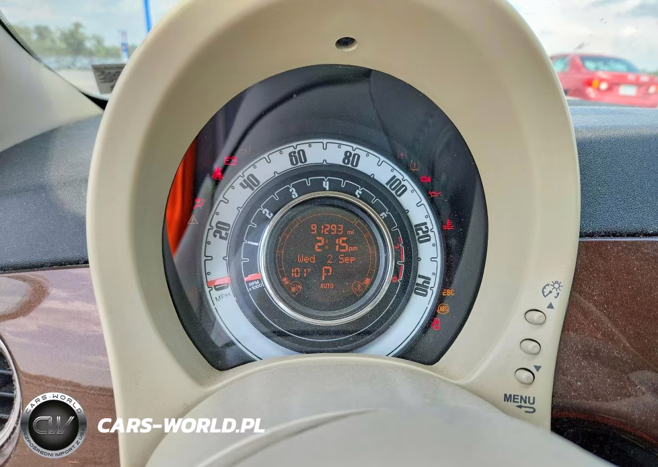 2013 Fiat 500 Lounge VIN:3C3CFFER9DT707827 - 9