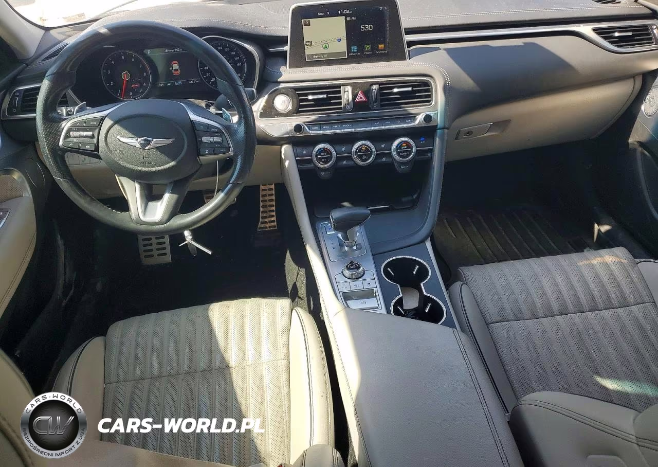 2019 Genesis G70 Elite VIN:KMTG74LE8KU026951 - 8