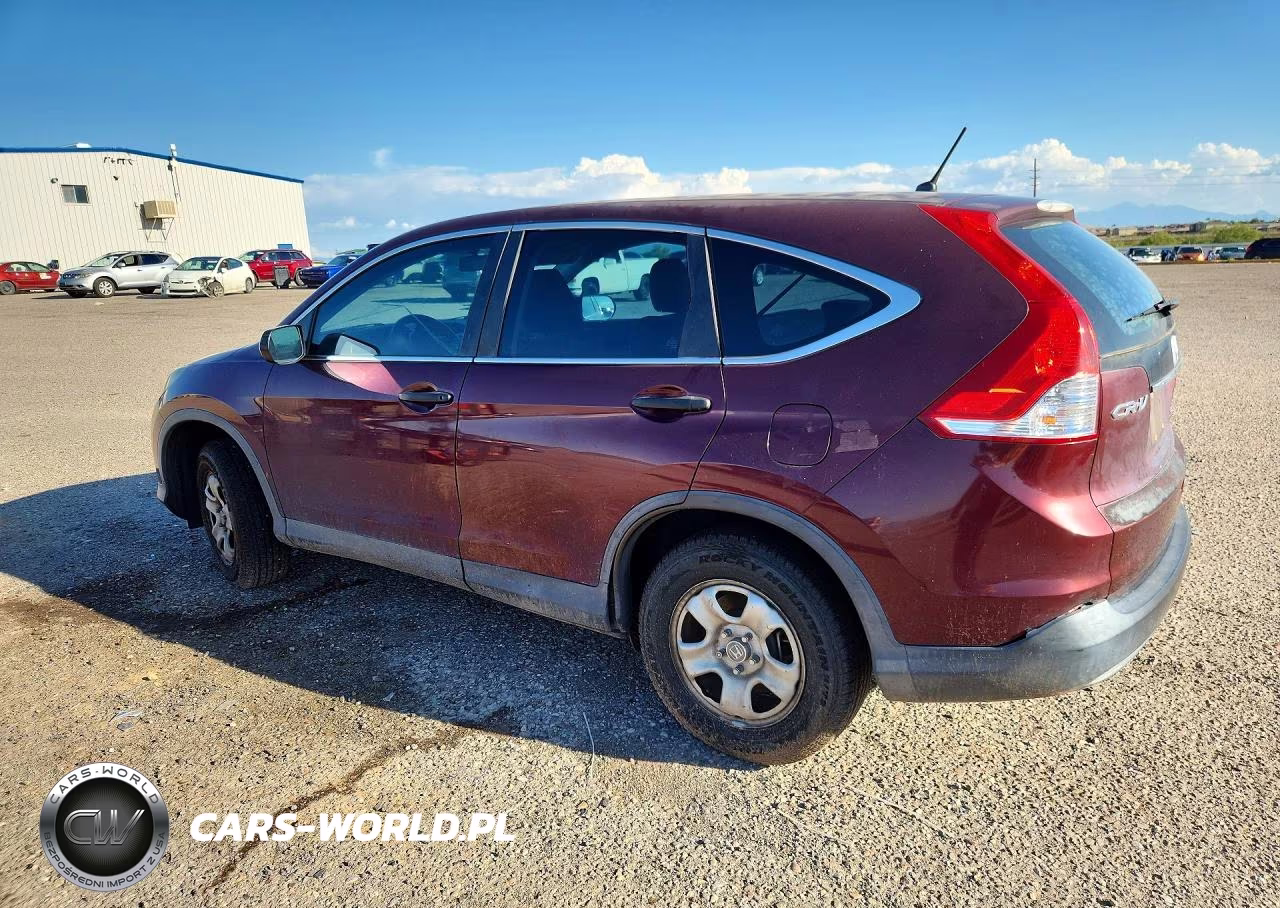 2014 Honda Cr-V Lx VIN:5J6RM3H31EL038526 - 2