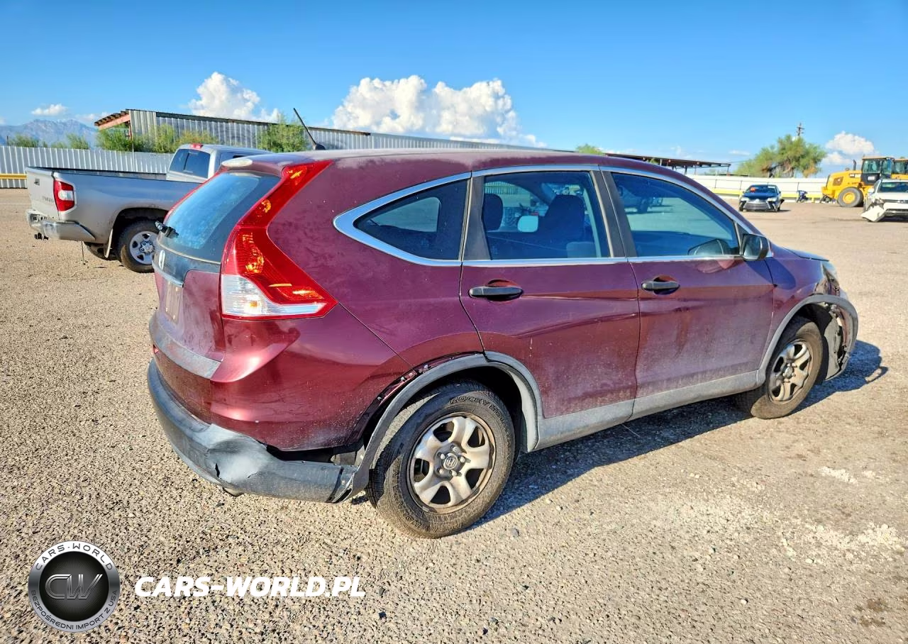 2014 Honda Cr-V Lx VIN:5J6RM3H31EL038526 - 3