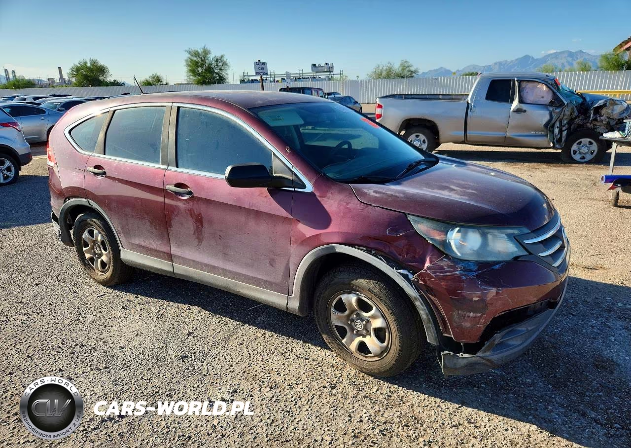 2014 Honda Cr-V Lx VIN:5J6RM3H31EL038526 - 4