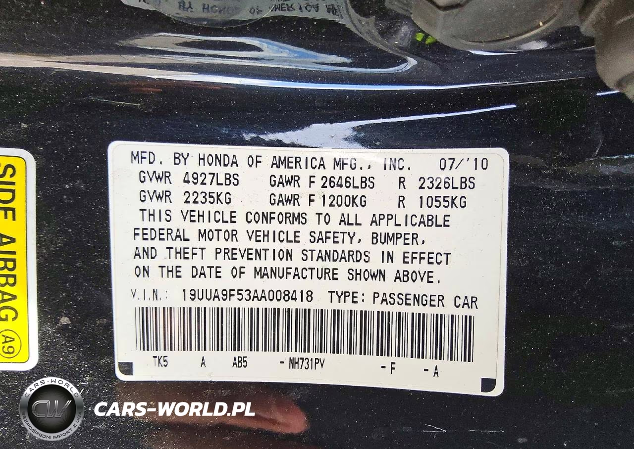 2010 Acura Tl VIN:19UUA9F53AA008418 - 12