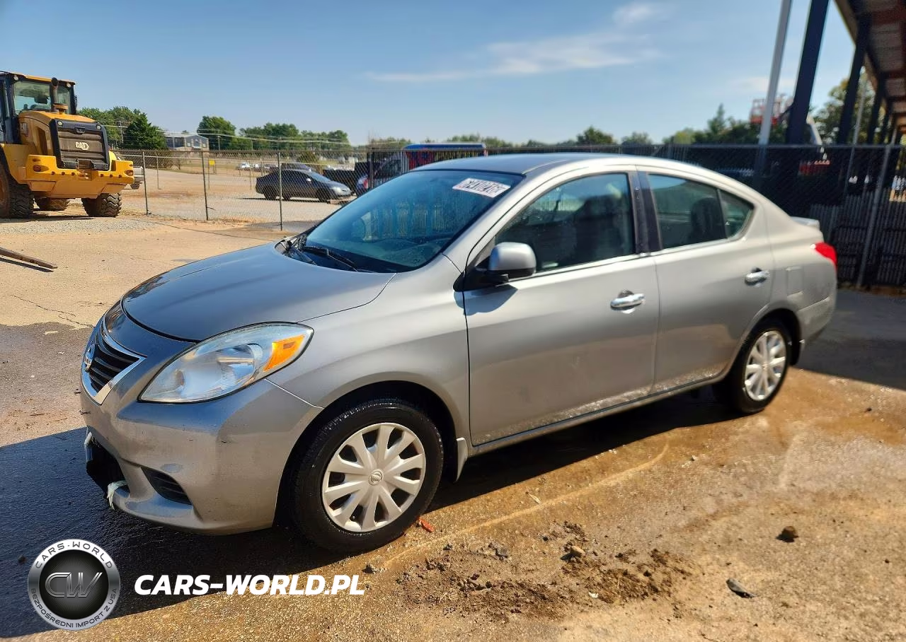 2014 Nissan Versa 1.6 Sv VIN:3N1CN7AP6EK455828 - 1