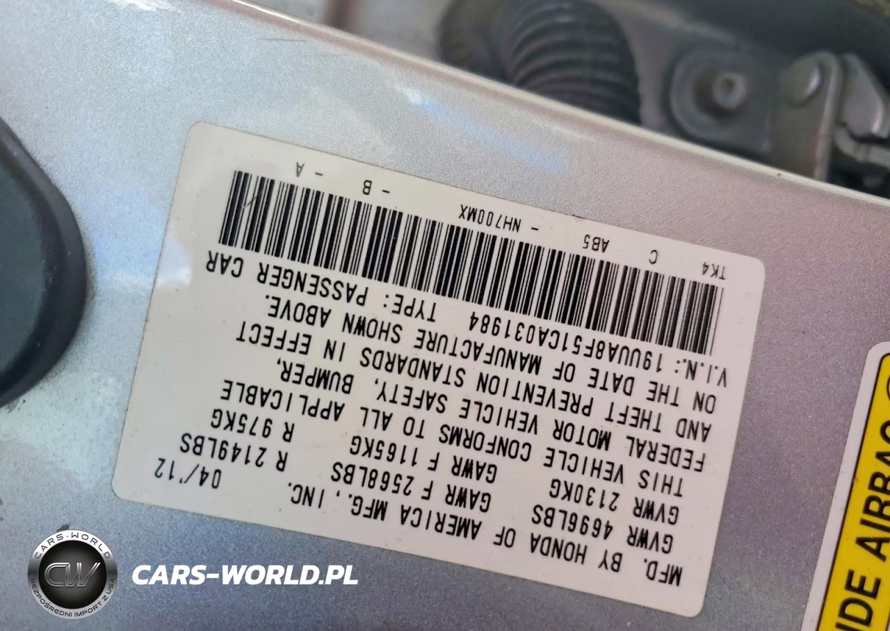 2012 Acura Tl VIN:19UUA8F51CA031984 - 12
