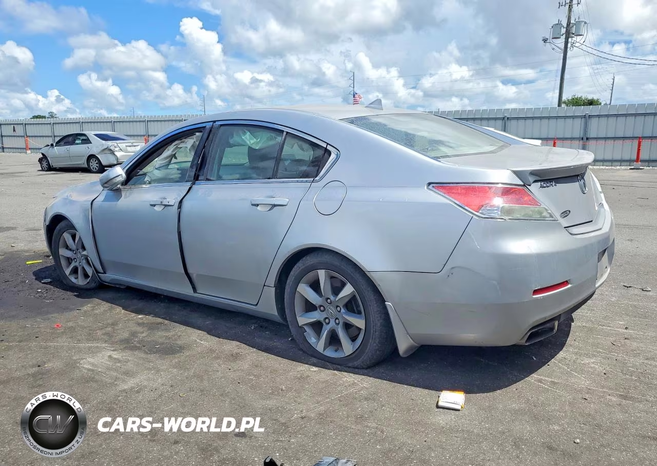 2012 Acura Tl VIN:19UUA8F51CA031984 - 2