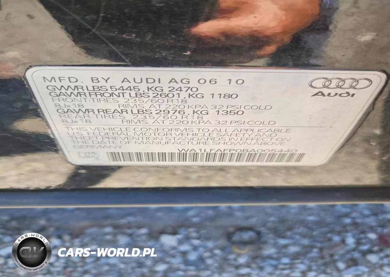2011 Audi Q5 Premium Plus VIN:WA1LFAFP0BA005440 - 13