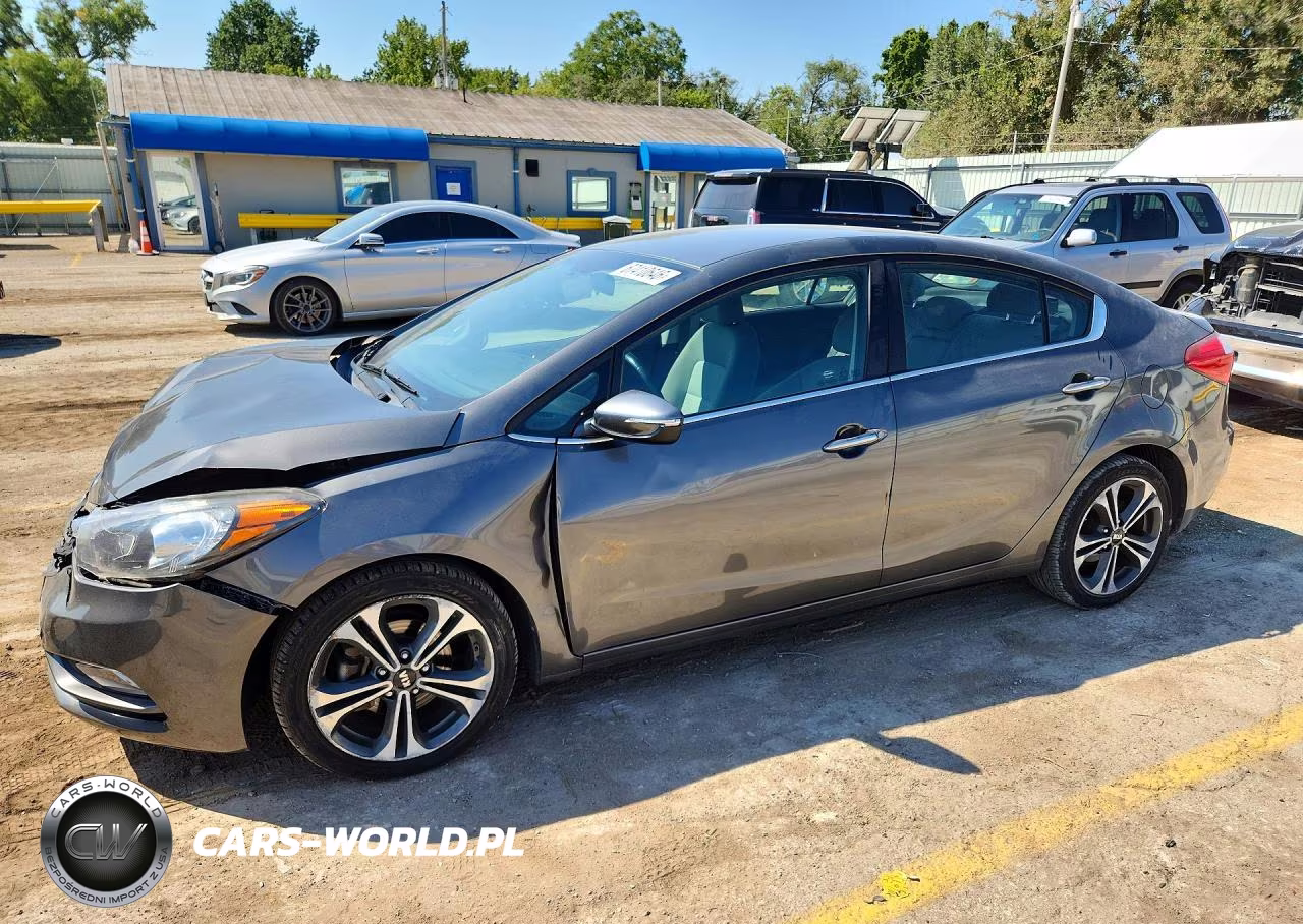 2014 Kia Forte Ex VIN:KNAFX4A80E5090761 - 1